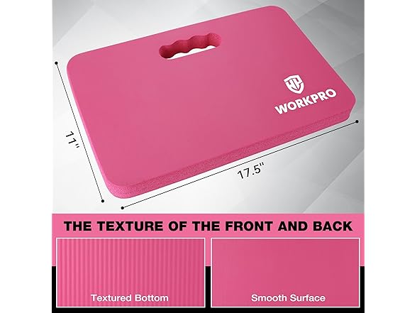 WORKPRO Extra Thick Kneeling Pad, 2pk Pick Color