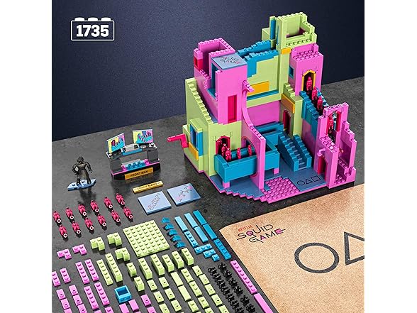 MEGA Squid Game Action Figure Building Toy