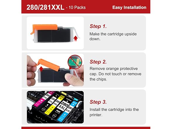 Compatible Canon 280 281 Ink Cartridges