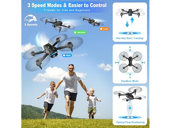 Velcase 1080P HD Foldable Drone