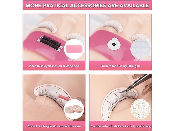 GOLLEEPRO Lash Eyelash Extension Kit