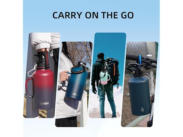 BJPKPK 50oz Insulated Water Bottle
