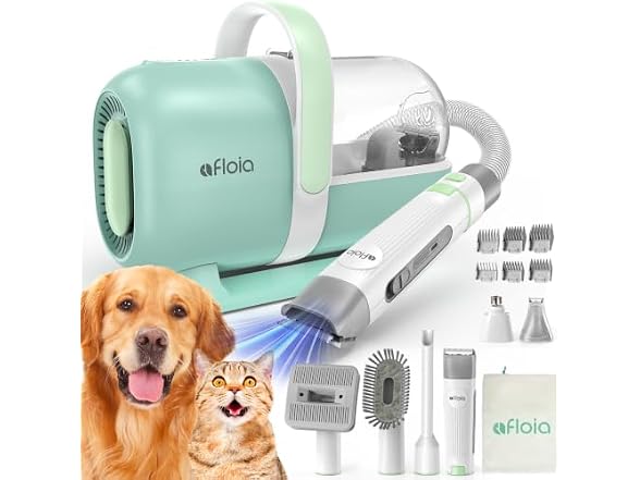 6-in-1 Dog Grooming Vacuum Kit