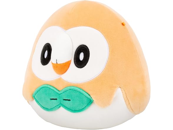 Squishmallows Original 8in Rowlet Pokémon Plush