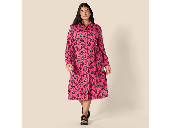 Amazon Essentials Women (L) Regular-fit Midi Dress
