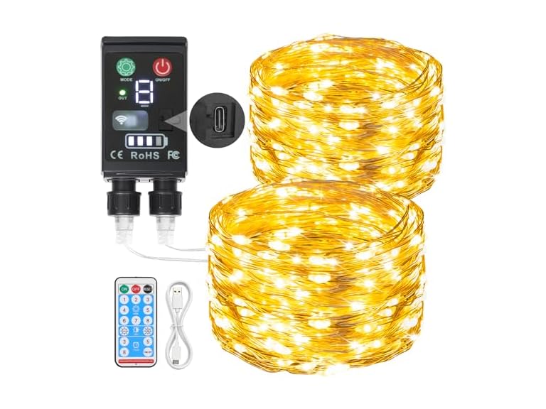 Lakumu W0288 Fairy Lights WW 66FT