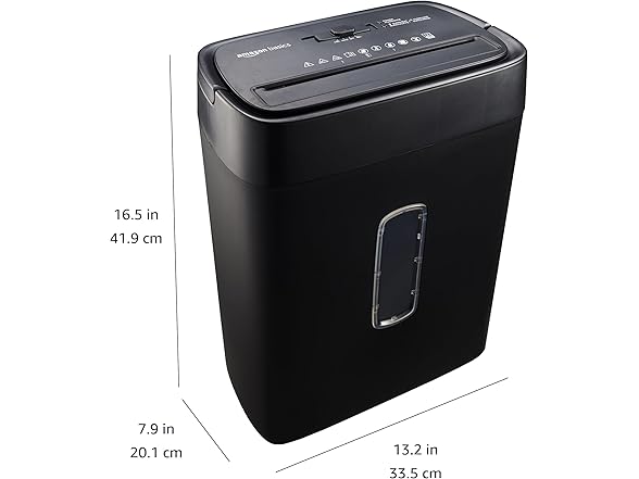 Amazon Basics Cross Cut Shredder