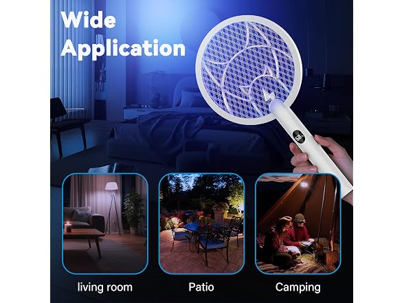 4100V Electric Fly Swatter, 2 Pack