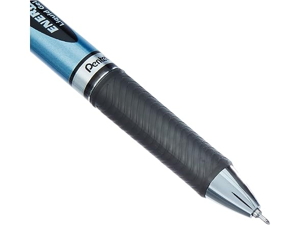 Pentel Energel Knock Ballpoint Pen, 0.5mm Black Ink