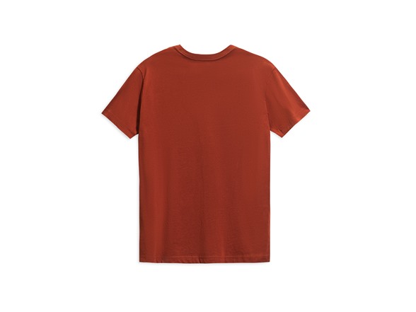 Hurley Sea Rays Graphic Tee - Rust Red