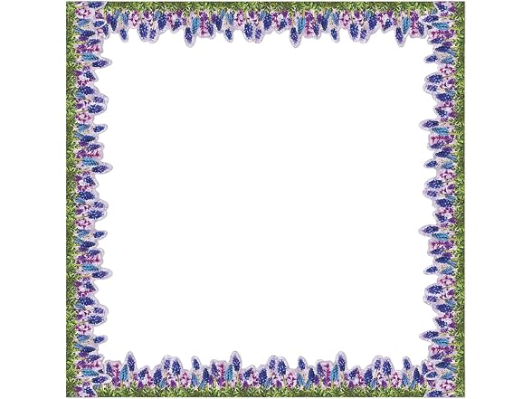 Eureka Curiosity Garden Floral Extra Wide Decorative Trim