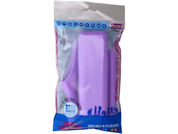 thumbnail image 2 of Shewee Extreme Female Urinating Device - Purple, For Travel Camping Festivals 2 of 4