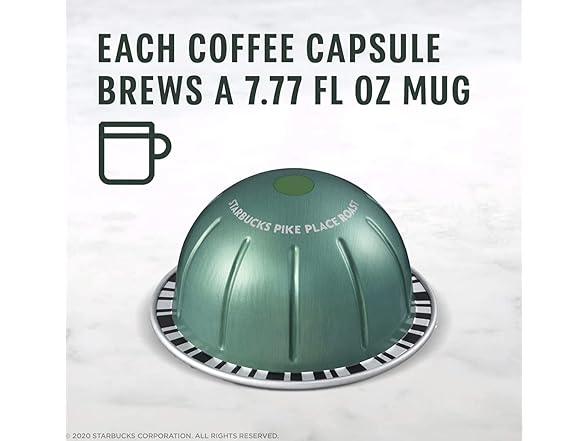 Starbucks Pike Place Vertuo Pods