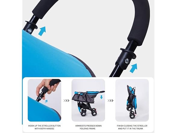 4 Wheels Pet Stroller