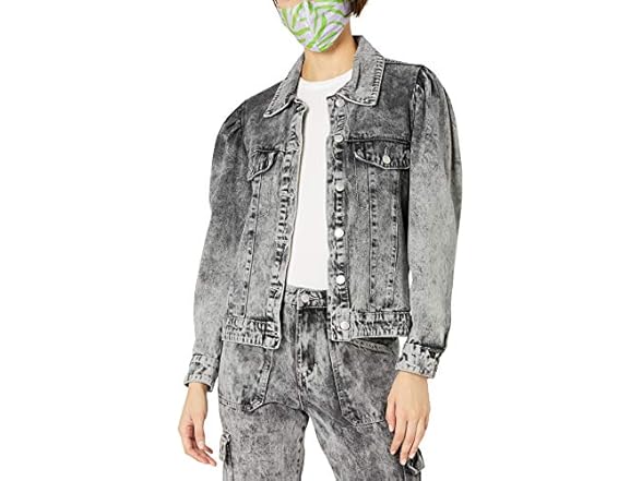 KENDALL + KYLIE Gray Denim Jacket (L)