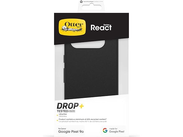 OtterBox Pixel 9a React Case Black
