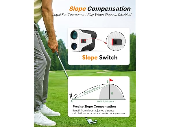 WOSPORTS OLED Display Golf Rangefinder - Gallery 5