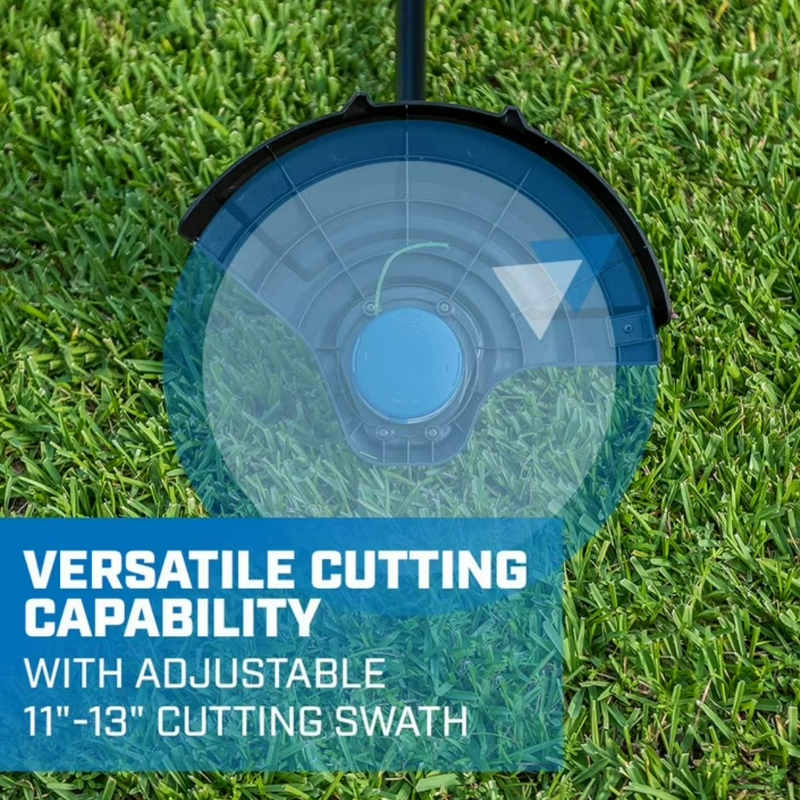 HART 20V Cordless 13" String Trimmer Kit, (1) 2.0 Ah Lithium-Ion Battery - Gallery 20