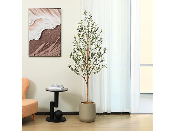 OAKRED 6FT Artificial Olive Tree