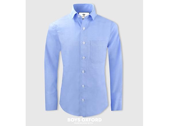 Black N Bianco Boys (8) Signature Oxford Shirt