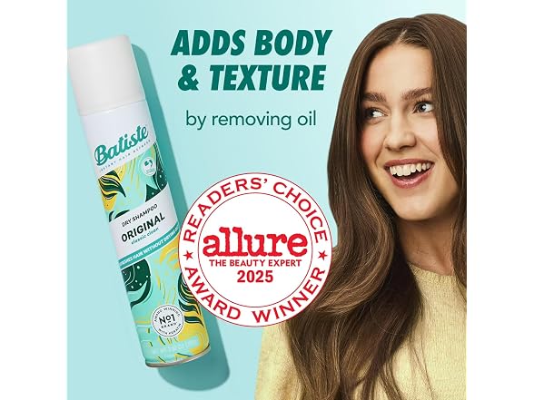 Batiste Dry Shampoo Spray 4 Pack Variety