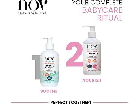 NOV natural organic vegan NOV Baby Nourishing Hydra Loti
