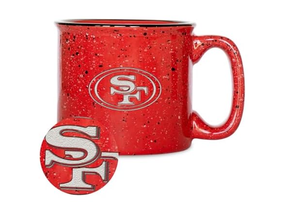 San Francisco 49ers Speckle Mug