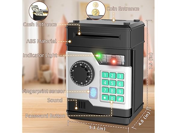 Nafeiv Automatic Electronic Piggy Bank