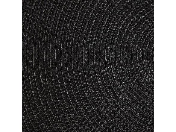 DII Woven Indoor/Outdoor Placemat Set, Round