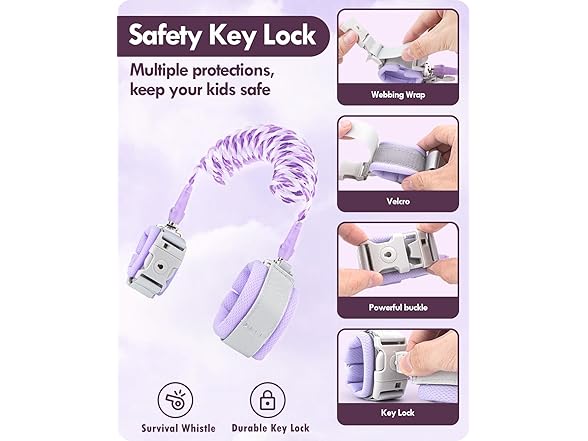 4 Pack Toddler Safety Leash Harness