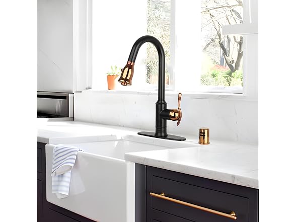 Akicon Rose Gold Finish Kitchen Dishwasher Cover