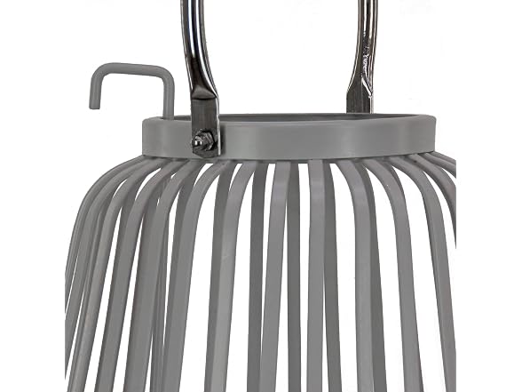 National Tree Company 11 in. Ribbed Candle Lantern