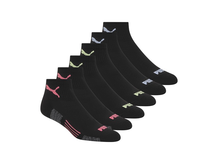 PUMA P601592 9-11 PUMA Women's 12-Pairs Quarter Crew