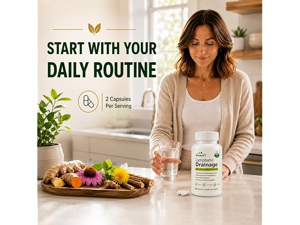 Reededen Lymphatic Drainage Supplement