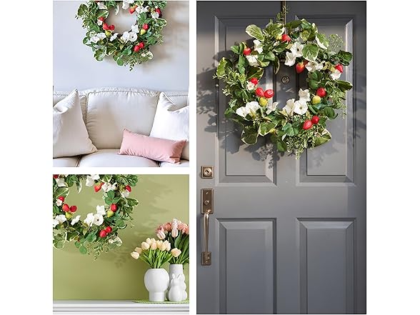 National Tree Company Artificial Spring Wreath