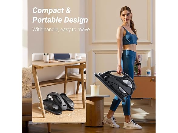 UTRYUP Under Desk Elliptical Machine