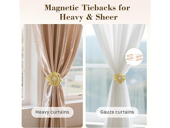 ORIVER Curtain Tie Backs