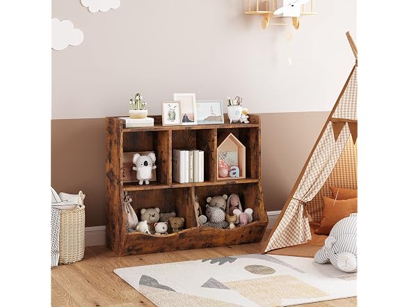 GAOMON Toy Bookshelf and Bookcase for Boys and Girls