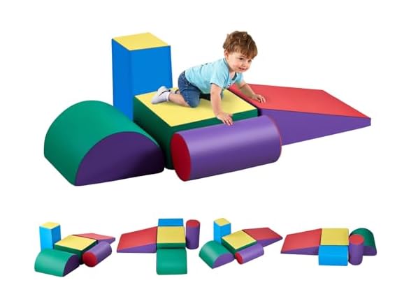Soft Building Blocks, 5-Piece Set
