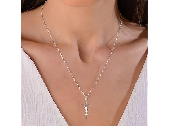 COTATI Faith Cross Necklace Jewelry