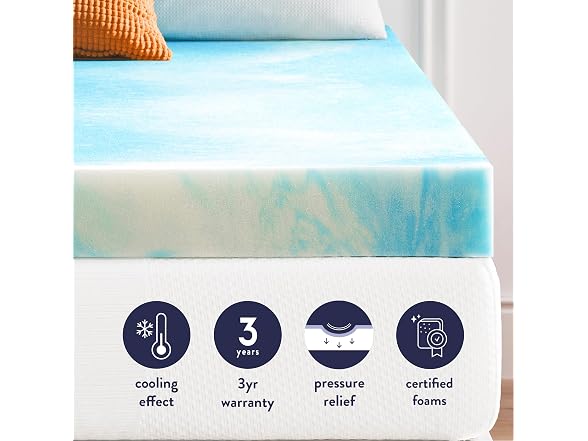 Best Price Mattress 4 Inch Memory Foam Topper King
