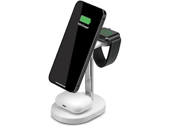 ILive Electronics 3-in-1 Wireless Charging Stand