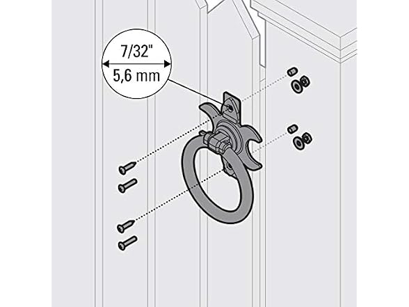 National Hardware N109-318 Rustic Gate Hinges