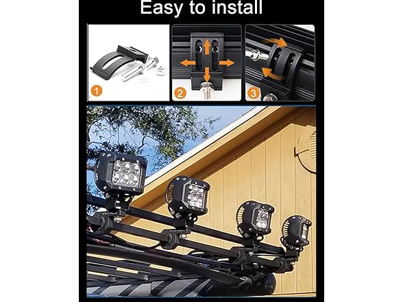 WIMACT LED Pods 18W 1800LM 2pc White