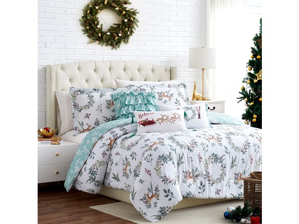 Southshore 6pc Christmas Comforter Set