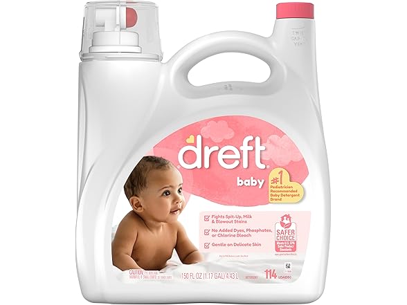 Dreft Liquid Laundry Detergent for Babies