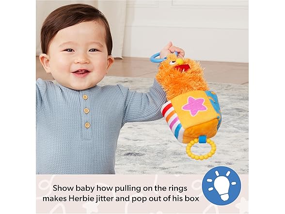 Ms. Rachel Herbie Sensory Take-Along Toy