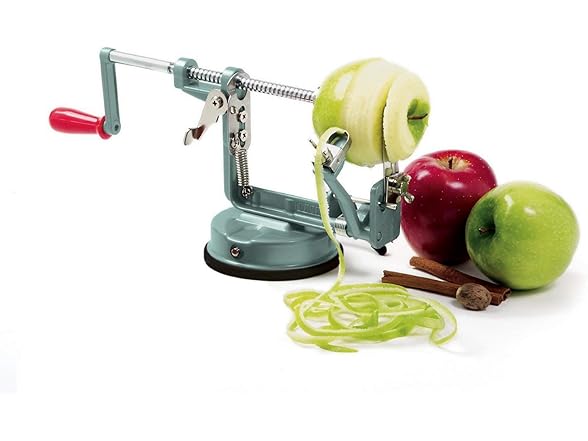 Norpro Apple Master Parer, Slicer & Corer with Vacuum Base & Clamp