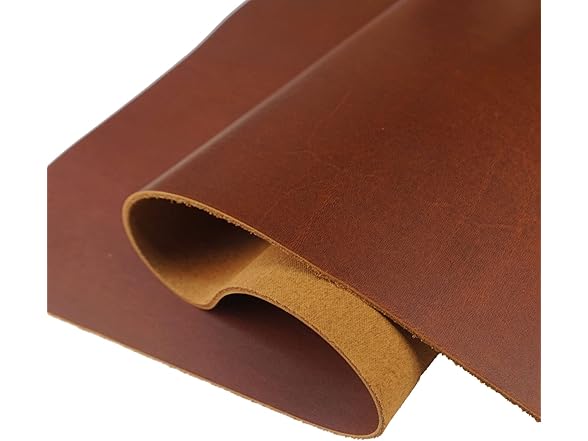 5-6oz Brown Tooling Leather Full Grain Cowhide Leather