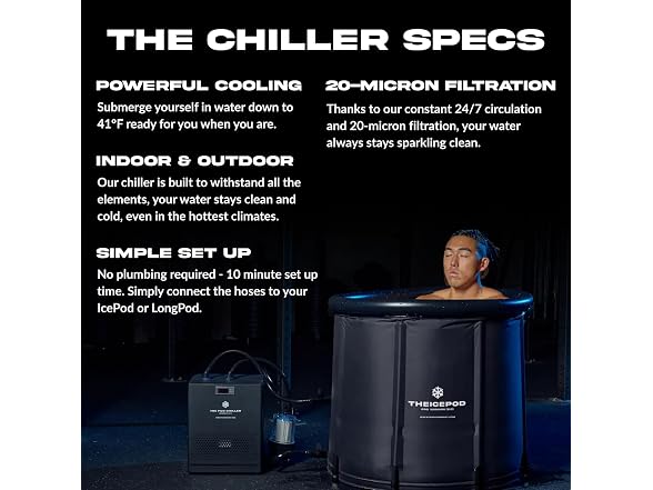 THE POD COMPANY Standard Water Chiller